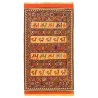 گلیم دستباف نیم متری سی پرشیا کد 156096