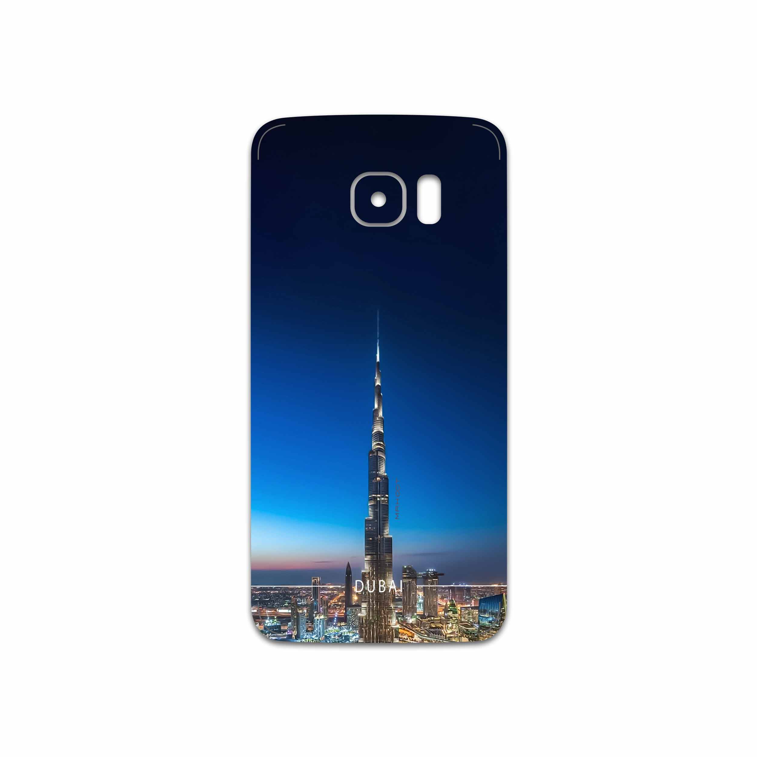 برچسب پوششی ماهوت مدل Dubai City مناسب برای گوشی موبایل سامسونگ Galaxy S7 Edge