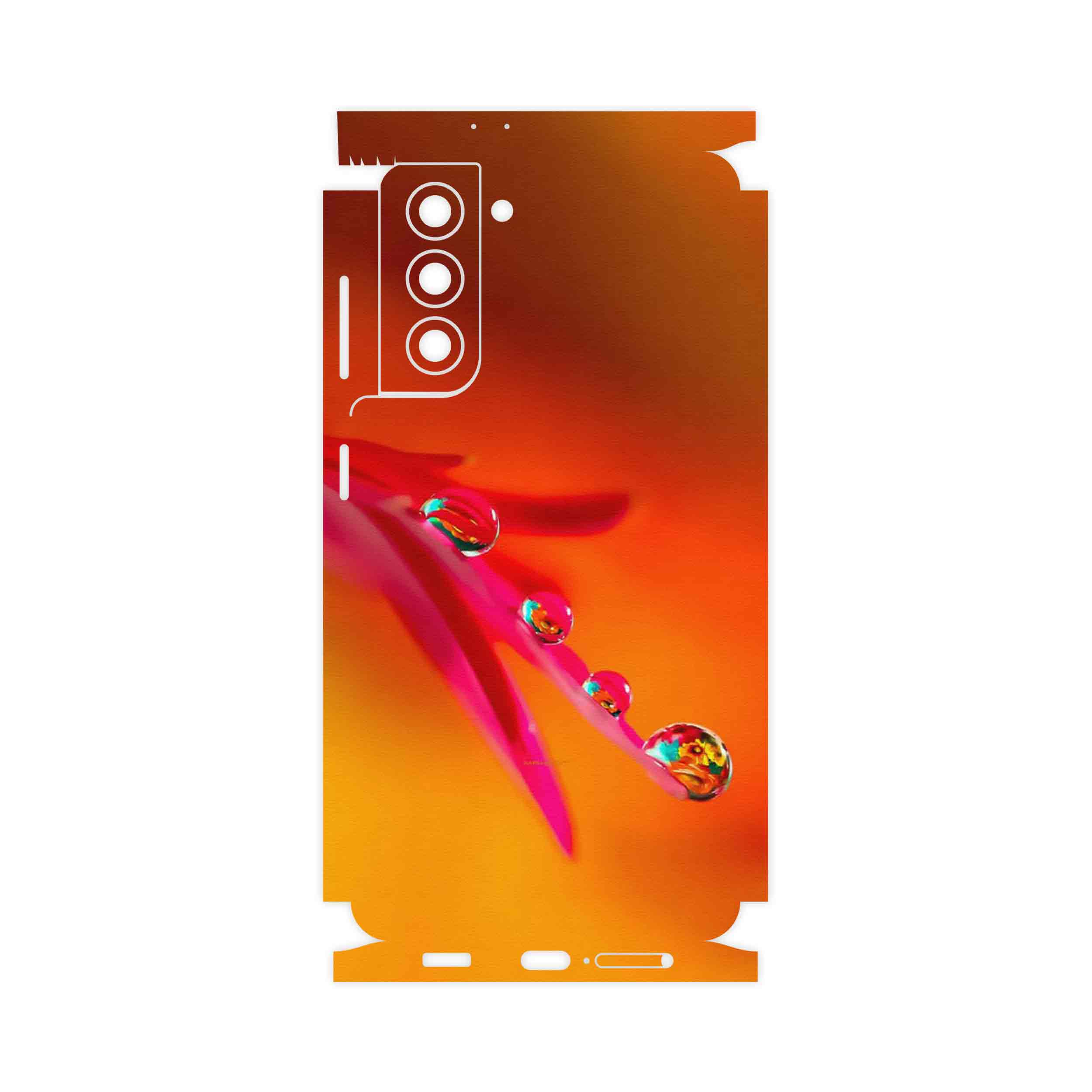 برچسب پوششی ماهوت مدل Plant dew-FullSkin مناسب برای گوشی موبایل سامسونگ Galaxy S21 5G