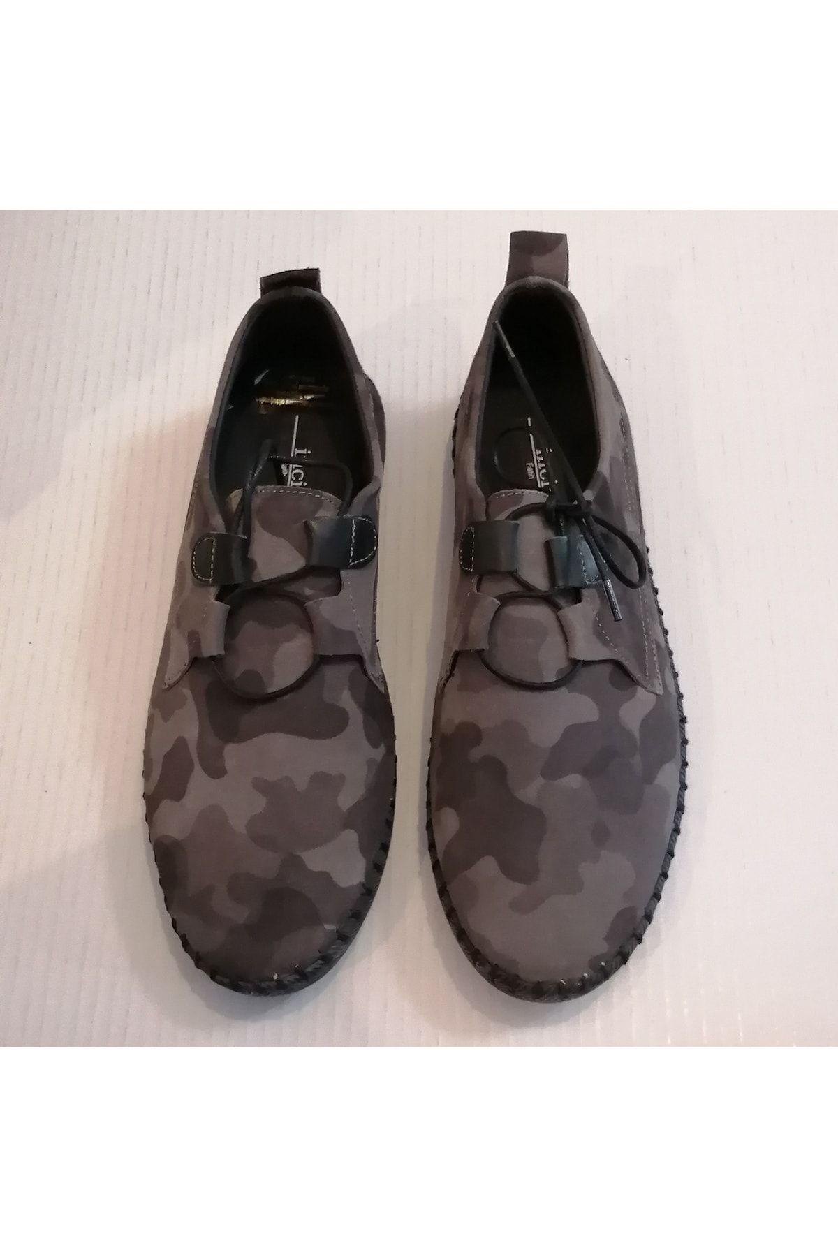 کفش های کژوال چند رنگ مردانه و زنانه یونیسکس elnine suede serma sarma tones grey soft least İnci