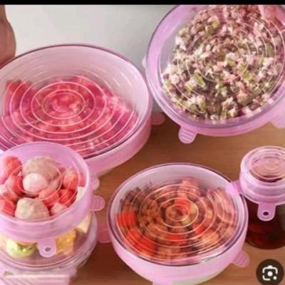 درپوش 6تایی سیلیکونی گرد