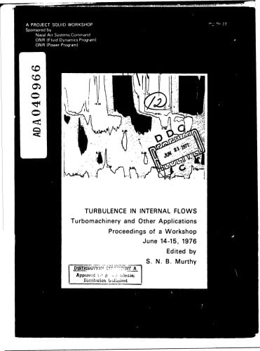  دانلود کتاب Turbulence In Internal Flows - Turbomachinery And Other Applications, 1976 - دانلود کتاب های دانشگاهی