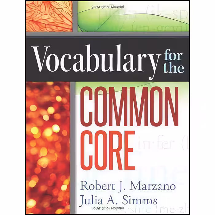 کتاب زبان اصلی Vocabulary for the Common Core اثر جمعی از نویسندگان
