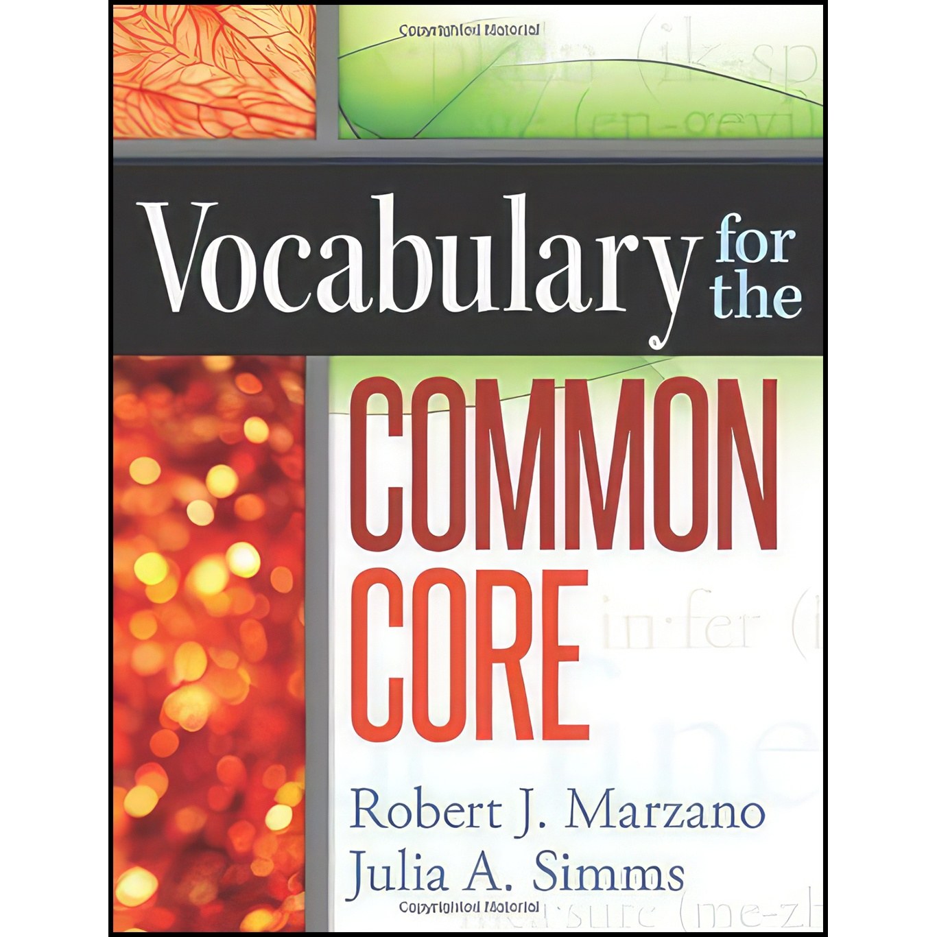 کتاب زبان اصلی Vocabulary for the Common Core اثر جمعی از نویسندگان