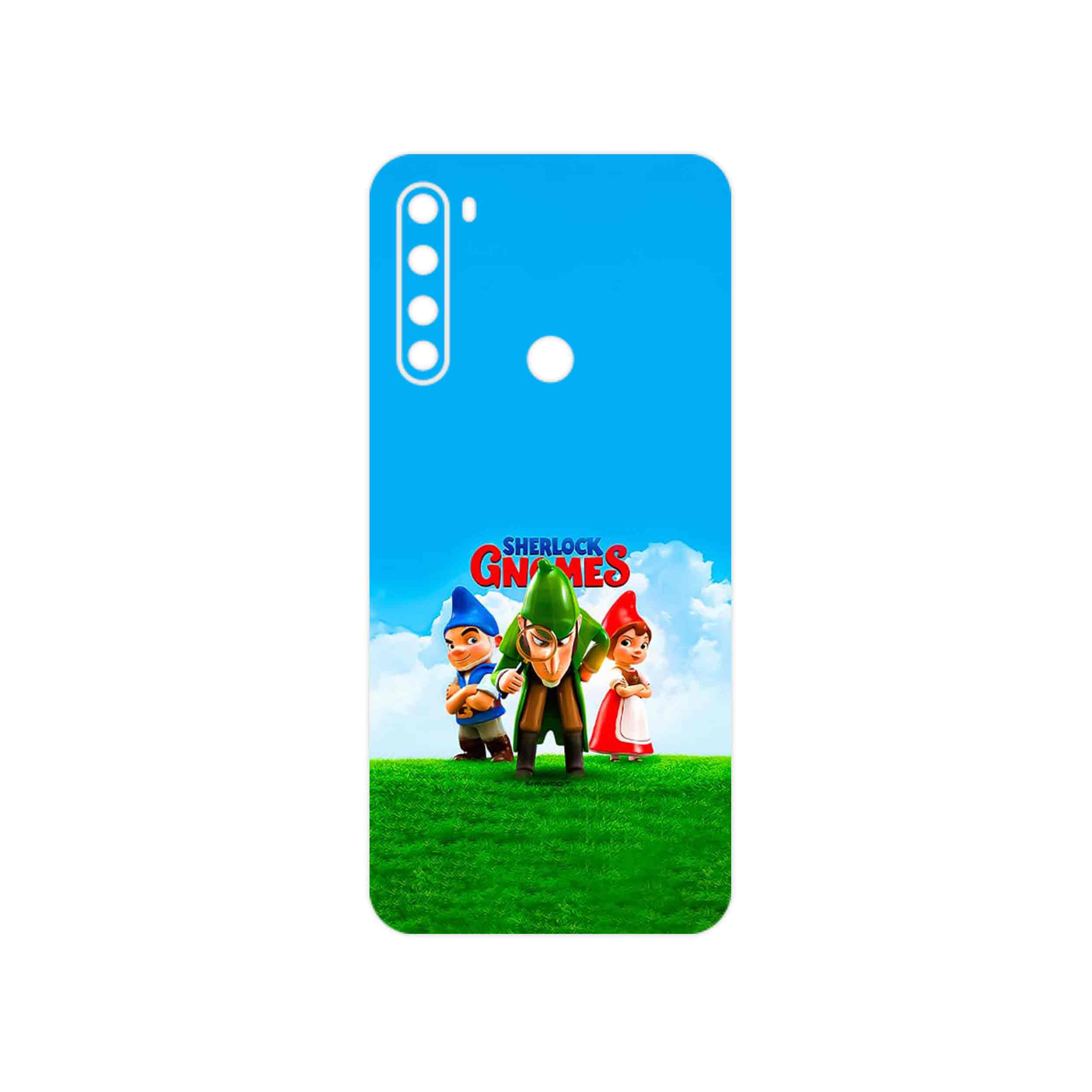 برچسب پوششی ماهوت مدل Sherlock Gnomes مناسب برای گوشی موبایل شیائومی Redmi Note 8 2021