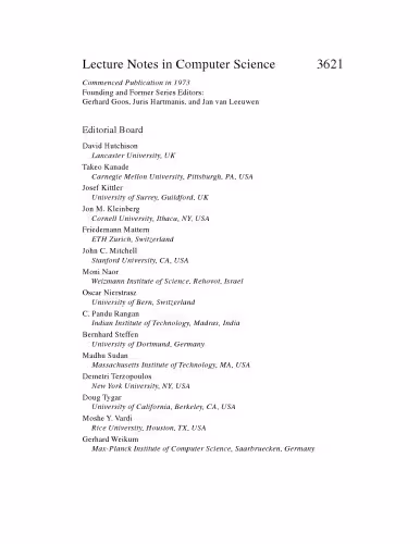 خرید و دانلود نسخه کامل کتاب Advances in Cryptology – CRYPTO 2005: 25th Annual International Cryptology Conference, Santa Barbara, California, USA, August 14-18, 2005. Proceedings