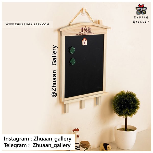 تخته گچی پایه دار مدل کلبه