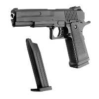 تفنگ کلت فلزی ایر سافت گان ساچمه ای مدل AIRSOFT GUN V306