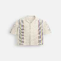 پیراهن مردانه زارا STRIPED CROCHET SHIRT | تهران زارا TehranZara