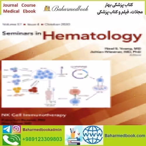 Seminars in Hematology Volume 57 Issue 1 to 4 2020 TRUE