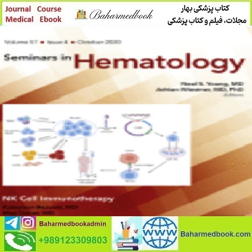 Seminars in Hematology Volume 57 Issue 1 to 4 2020 TRUE