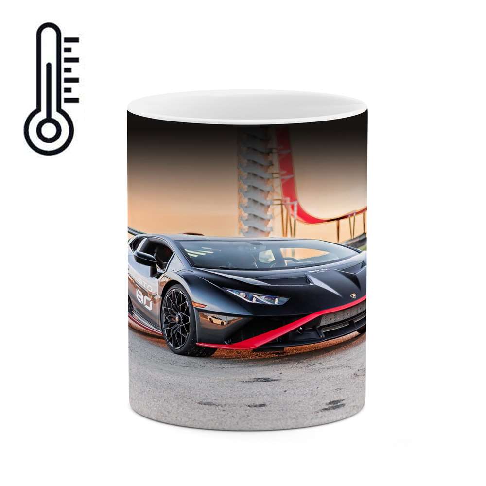 ماگ حرارتی کاکتی طرح ماشین مدل mgh14827