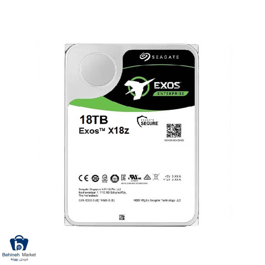 هارد اینترنال سیگیت مدل EXOS X18z ST18000NM009J ظرفیت 18 گیگابایت