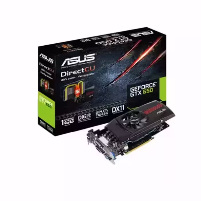 کارت گرافیک ایسوس GTX 650 DirectCU 1GB