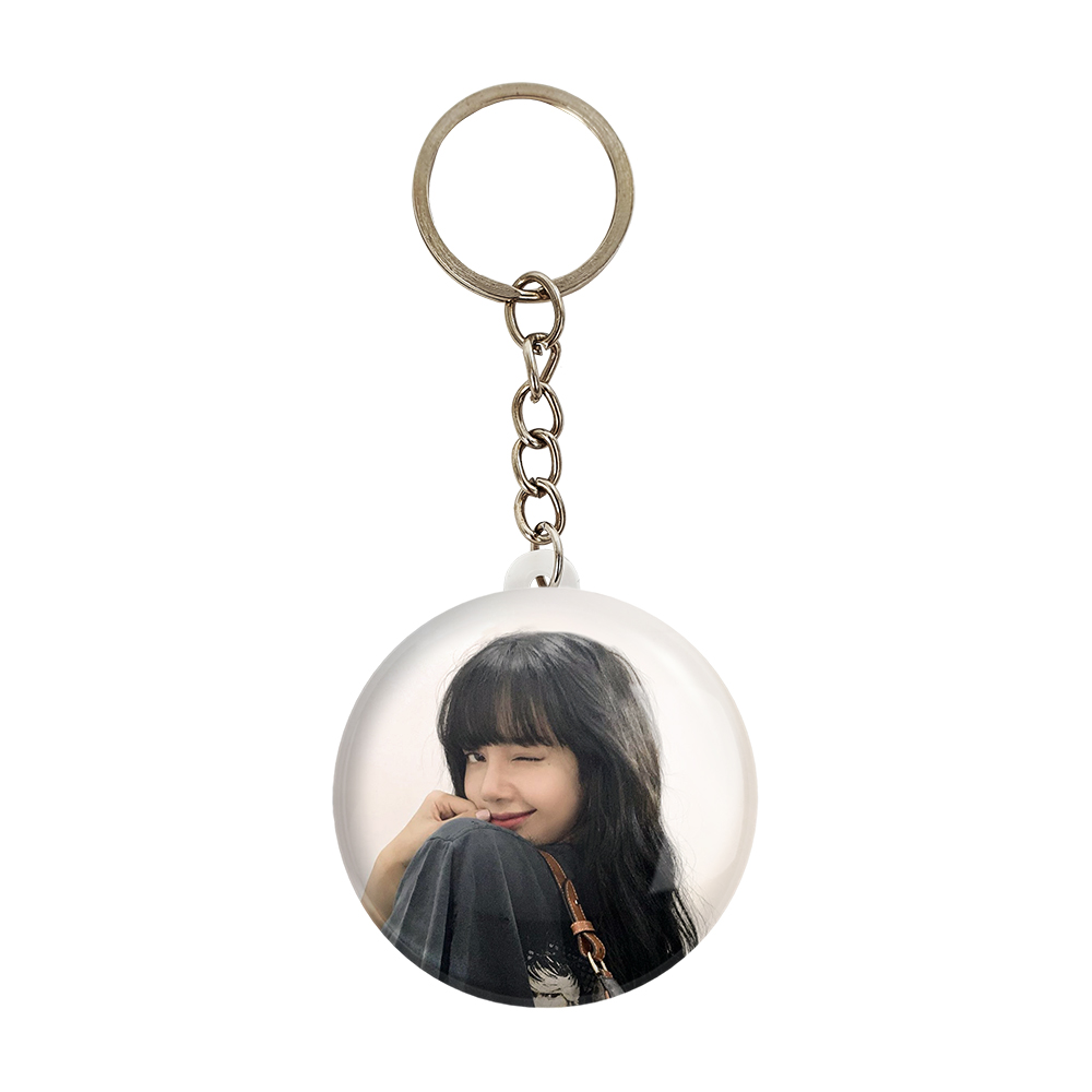 جاکلیدی خندالو مدل لیسا بلک پینک کد 14296