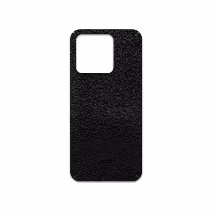 برچسب پوششی ماهوت مدل Black-Leather مناسب برای گوشی موبایل شیائومی Redmi 10A