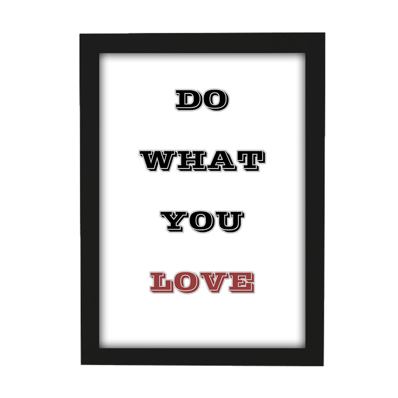 تابلو مدل متن انگیزشی | دنیای قاب