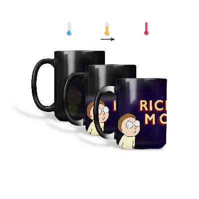 ماگ حرارتی مدل rick and morty کد 01