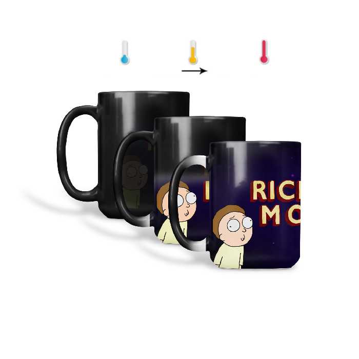 ماگ حرارتی مدل rick and morty کد 01