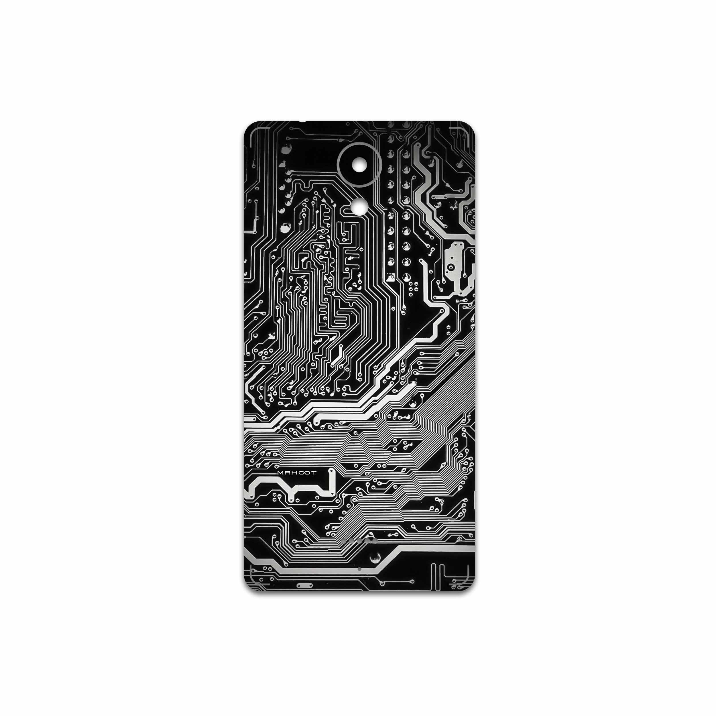 برچسب پوششی ماهوت مدل Black Printed Circuit Board مناسب برای گوشی موبایل اسمارت Art Lite