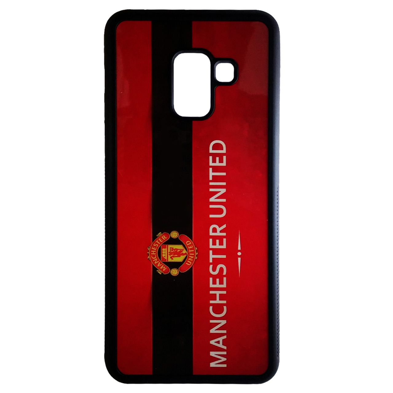 کاور طرح منچستر یونایتد کد 943 مناسب برای گوشی موبایل سامسونگ galaxy a6 plus 2018