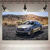 تابلو شاسی طرح ماشین مدل بنز C205 کد AR595