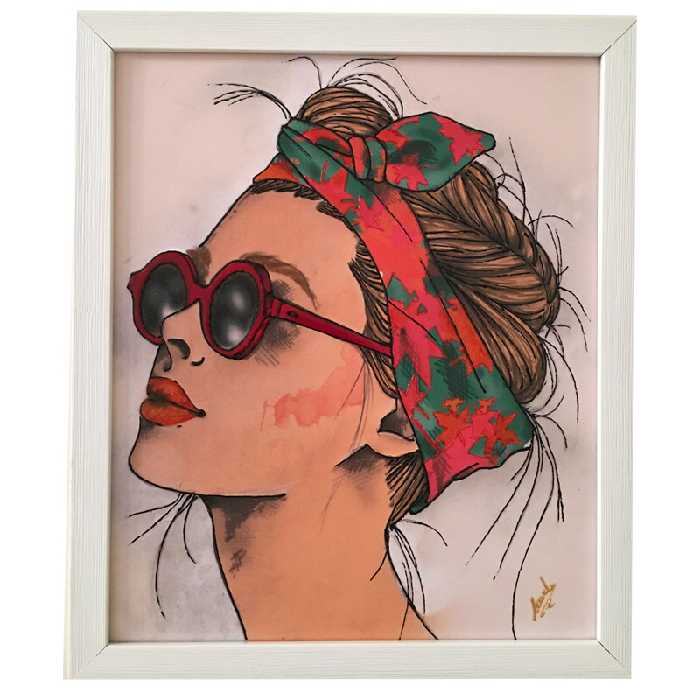 تابلوی ویترای کد 42 | دنیای قاب