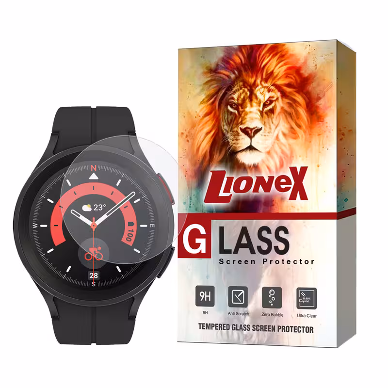 محافظ صفحه نمایش لایونکس مدل WATCHSAFE مناسب برای ساعت هوشمند سامسونگ Galaxy Watch 5 Pro 45 mm | کالا برتری