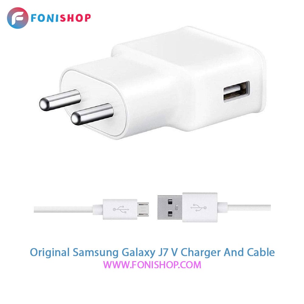 کابل و شارژر اصلی سامسونگ Samsung Galaxy J7 V - J727