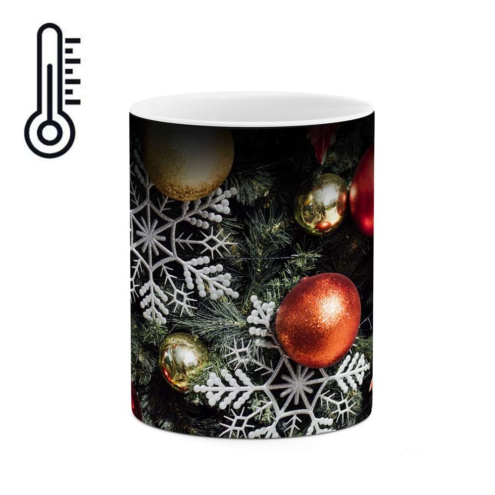 ماگ حرارتی طرح کریسمس مدل mgph14444