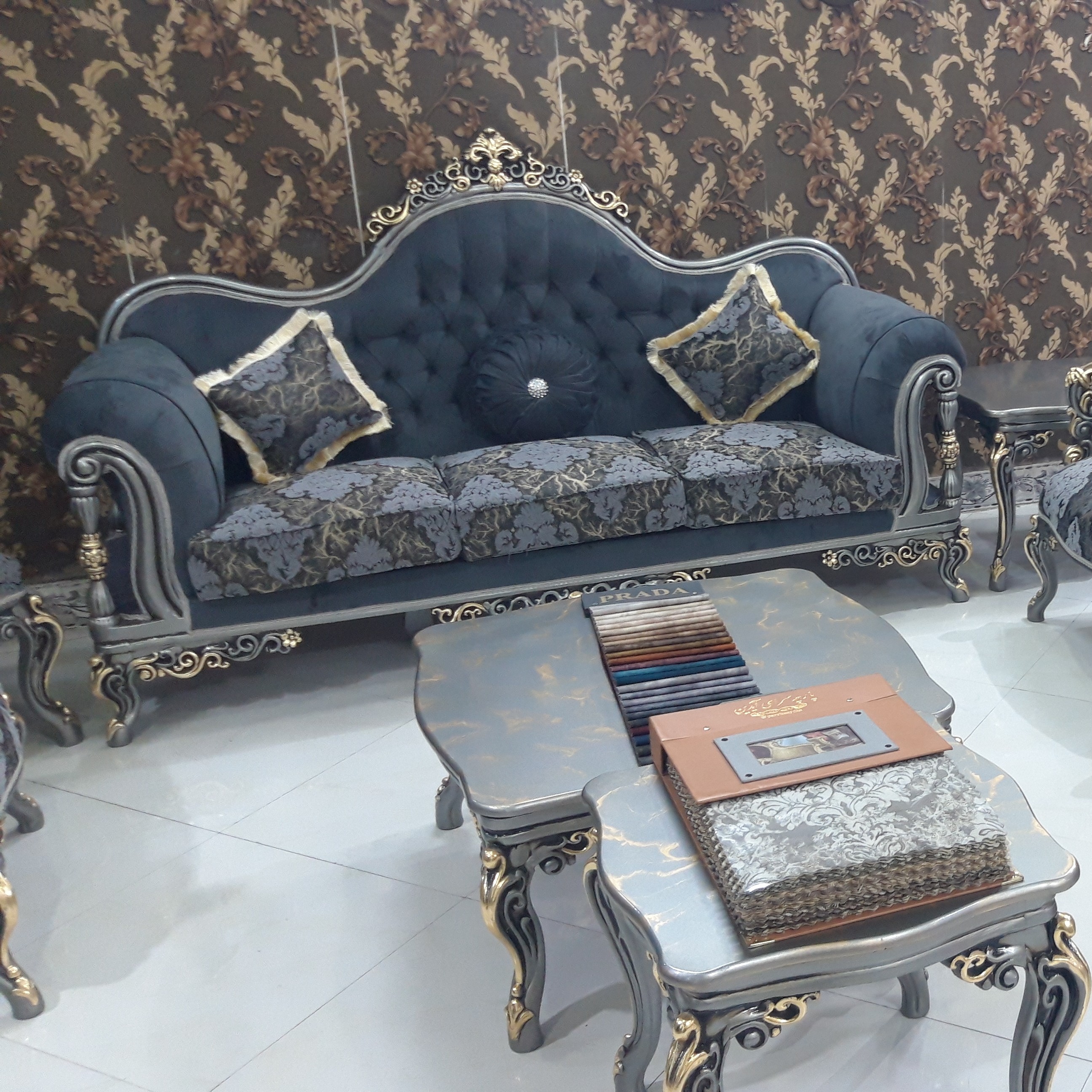 مبل استیل مدل ستونی