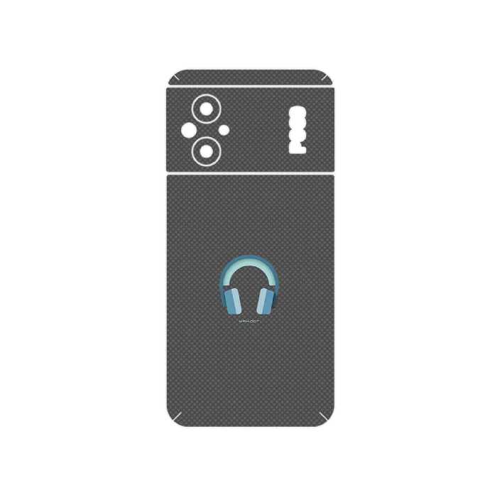 برچسب پوششی ماهوت مدل Minimal Headphone Icon مناسب برای گوشی موبایل شیائومی Poco M5