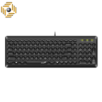 کیبورد باسیم جنیوس SlimStar Q200 با حروف فارسی