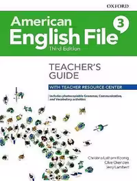 کتاب معلم امریکن انگلیش فایل 3 ویرایش سوم American English File 3 3th Teacher Book
