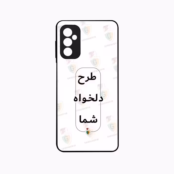 قاب طرح دلخواه گوشی سامسونگ M52 محافظ لنزدار پشت گلس