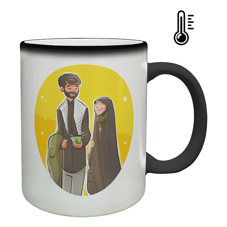 ماگ حرارتی مدل عاشقانه کد 334