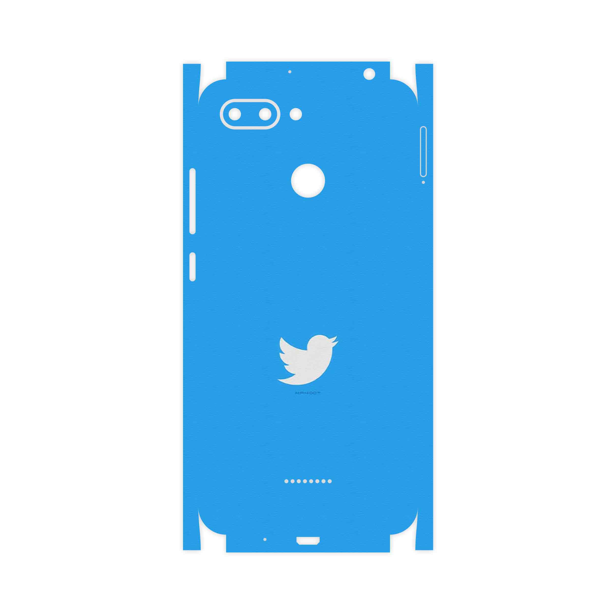 برچسب پوششی ماهوت مدل Tweeter-FullSkin مناسب برای گوشی موبایل شیائومی Redmi 6
