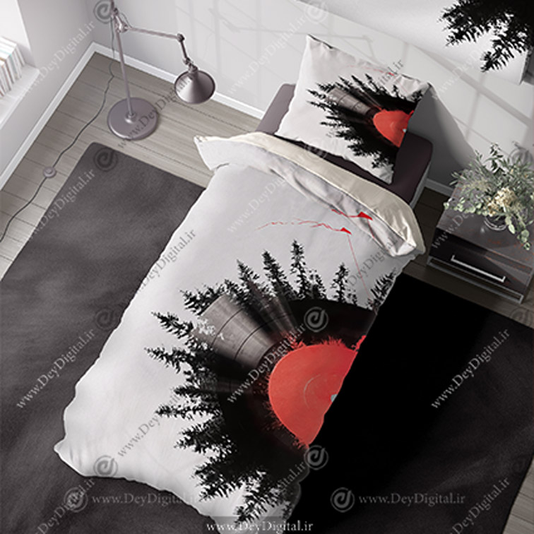 روتختی یکنفره فانتزی طرح موسیقی PK-5399