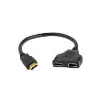 تبدیل کابلی 1به 2 HDMI - یاسین کامپیوتر