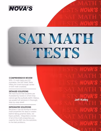 خرید و دانلود نسخه کامل کتاب SAT Math Tests