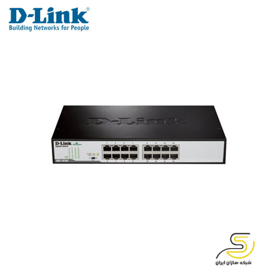 سوییچ 16 پورت گیگابیتی، غیر مدیریتی و دسکتاپ دی-لینک مدل DGS-1016D
