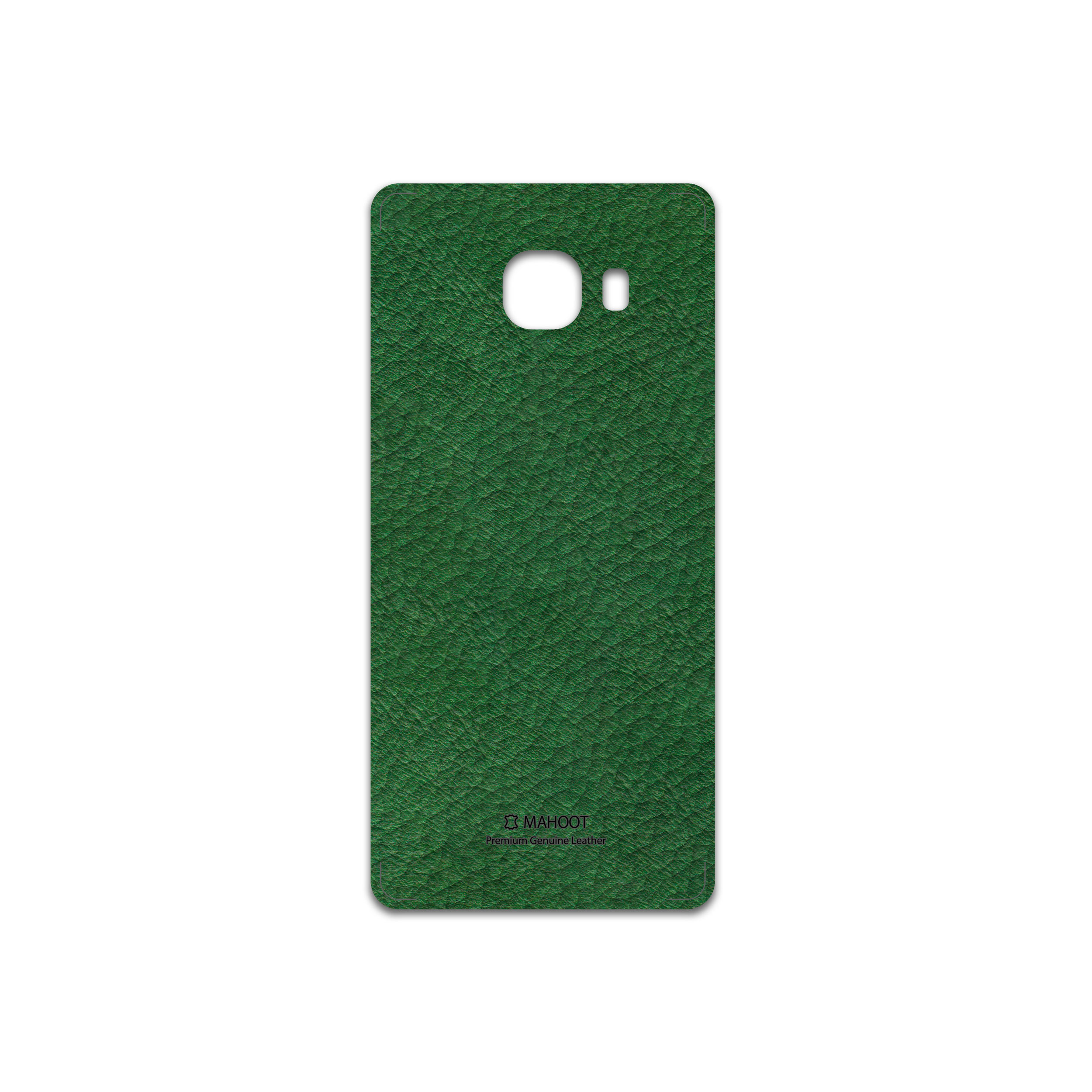 برچسب پوششی ماهوت مدل Green-Leather مناسب برای گوشی موبایل سامسونگ Galaxy C5