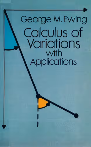 خرید و دانلود نسخه کامل کتاب Calculus of Variations with Applications