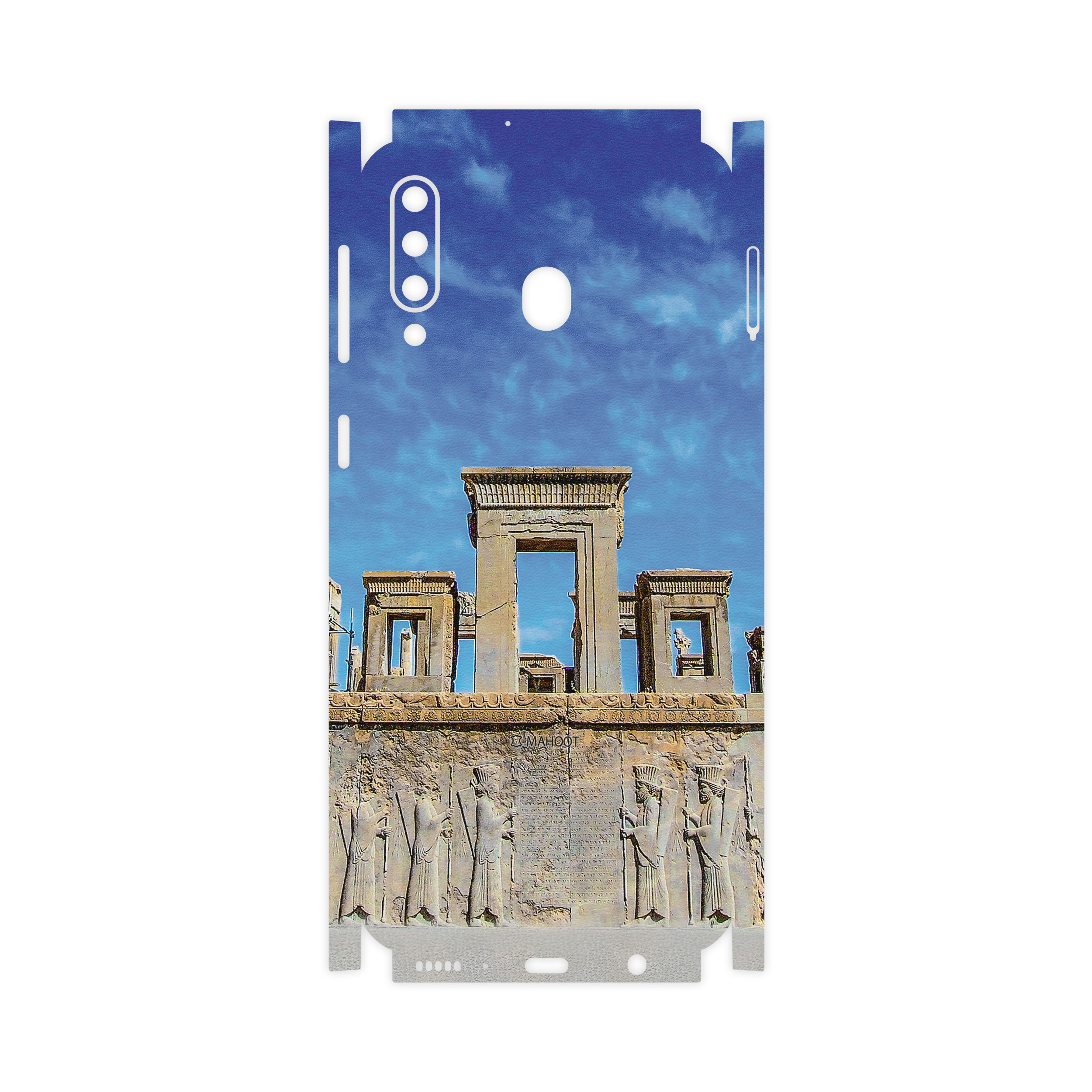 برچسب پوششی ماهوت مدل Full skin-TAKHT-e-JAMSHID مناسب برای گوشی موبایل سامسونگ Galaxy M30