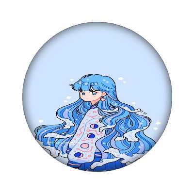 زیرلیوانی مدل دختر کد 2074