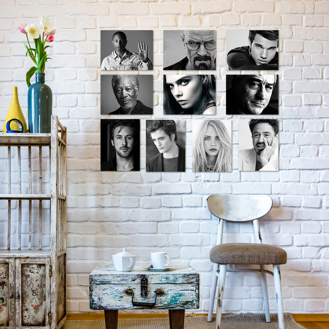 تابلو شاسی طرح کافه مدل S44 مجموعه 10 عددی