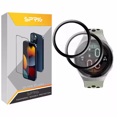 محافظ صفحه نمایش نانو اسپریگ مدل SPG مناسب برای ساعت هوشمند هوآوی GT 2e بسته دو عددی