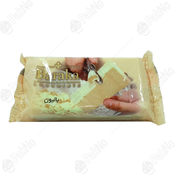شکلات تخته ای سفید 350 گرمی باراکا