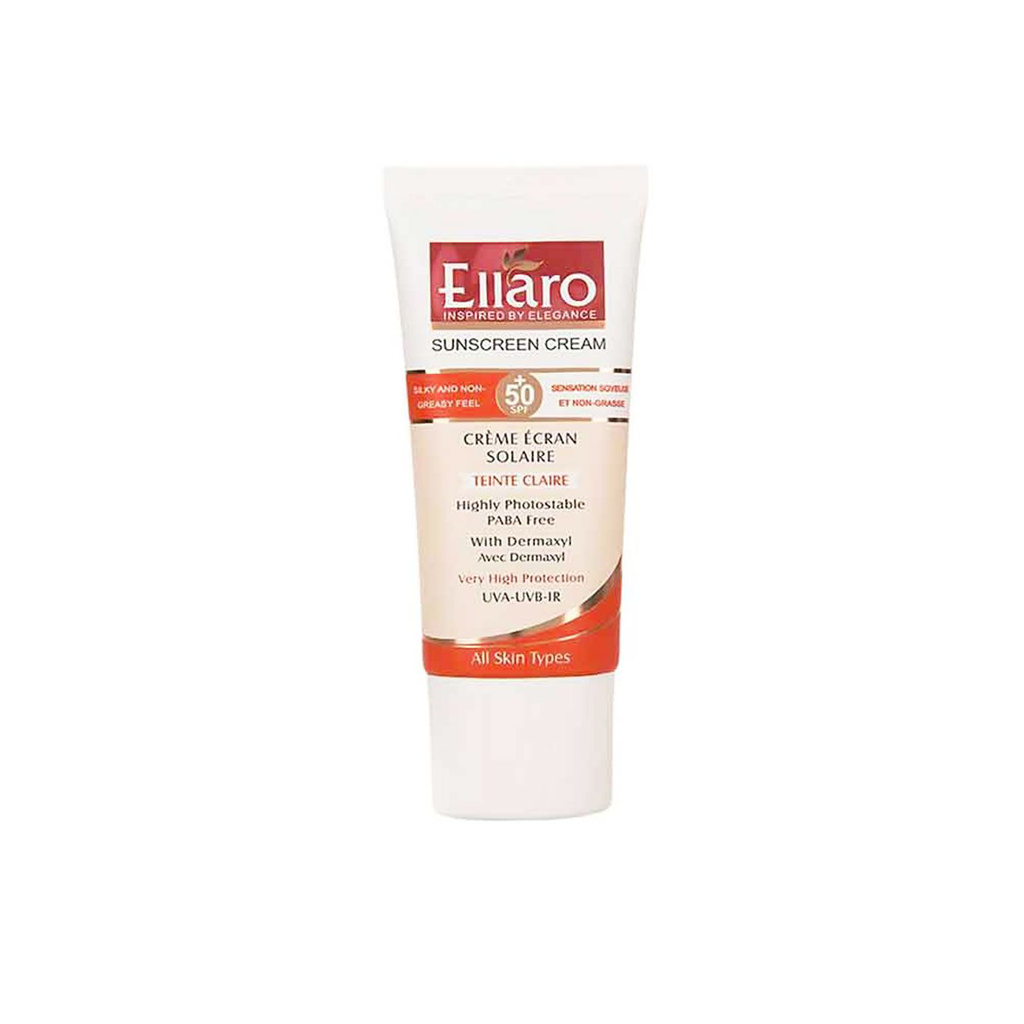 کرم ضد آفتاب بژ روشن SPF50 الارو