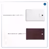 برچسب پوششی ماهوت مدل Matte-Dark-Brown-Leather مناسب برای تبلت سامسونگ Galaxy Tab E 9.6 2015 T561